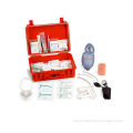 Industry first aid kit for first responder, strong polypropylene box packing,measures 46.5 x 36 x18c